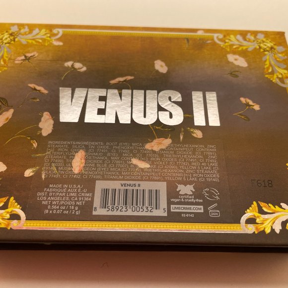 Lime Crime Venus II eyeshadow palette - Picture 5 of 6